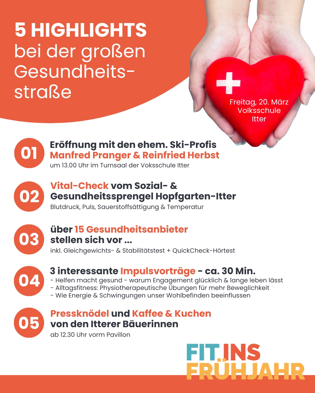 Highlights Gesundheitsstraße